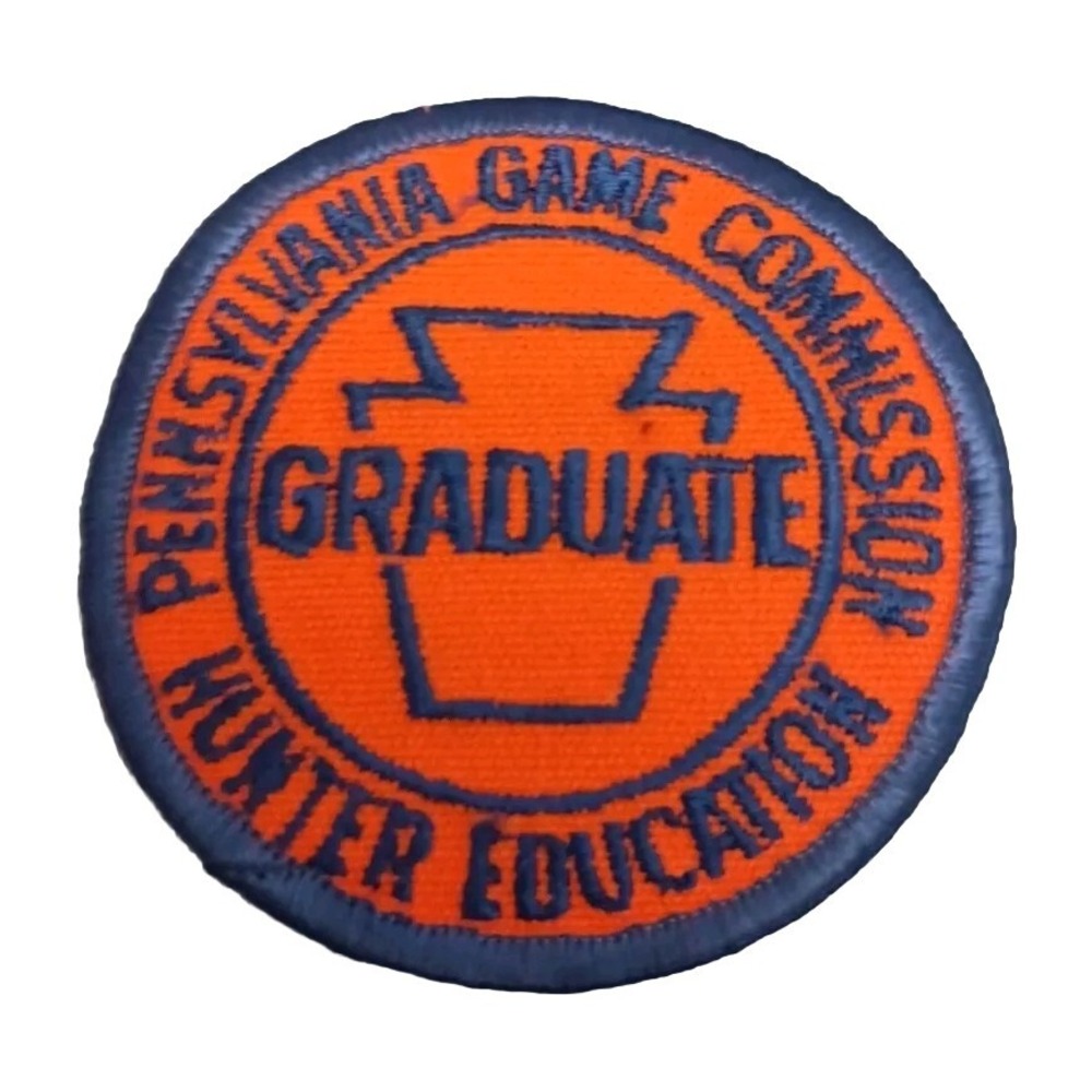 Pennsylvania Game Commission Hunter Education Graduate 3" Patch Vintage PA